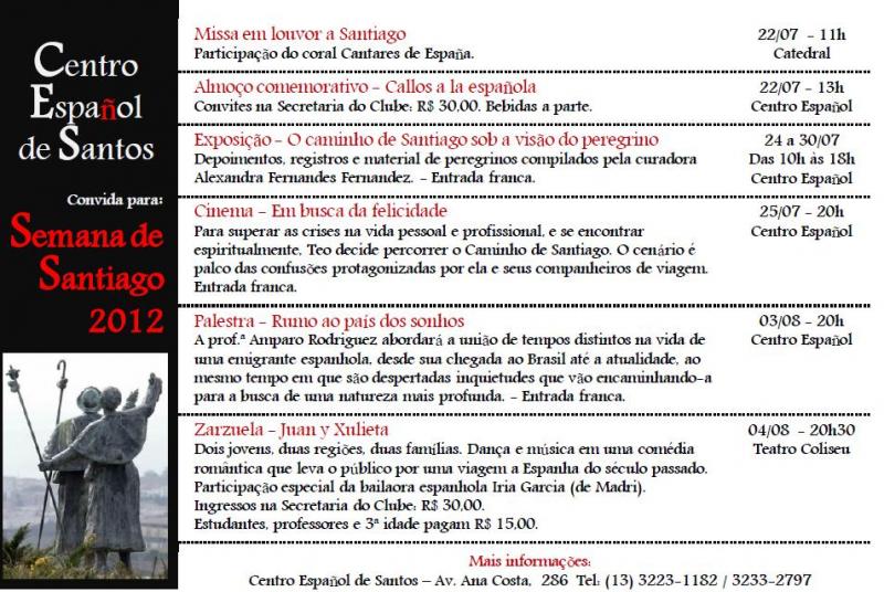 Semana de Santiago en Santos (São Paulo) Semana de Santiago en Santos (São Paulo)