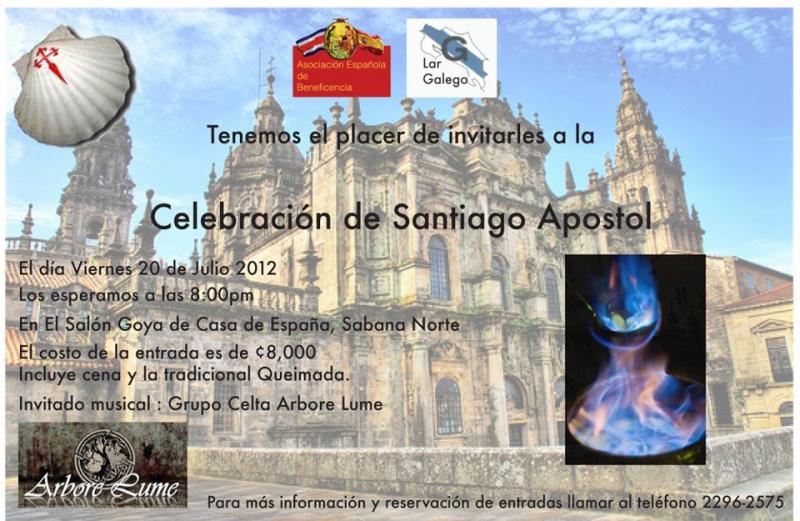 Santiago Apóstolo en Costa Rica