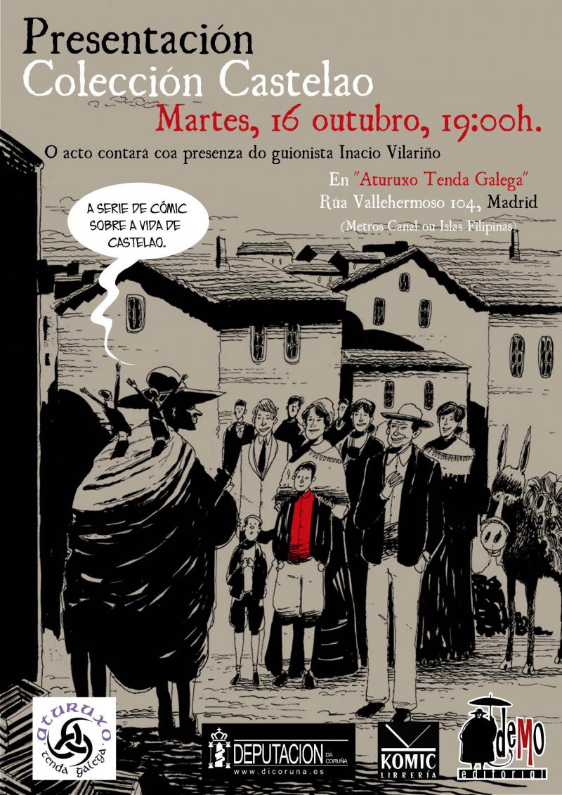 Presentación da "Colección Castelao" en Madrid