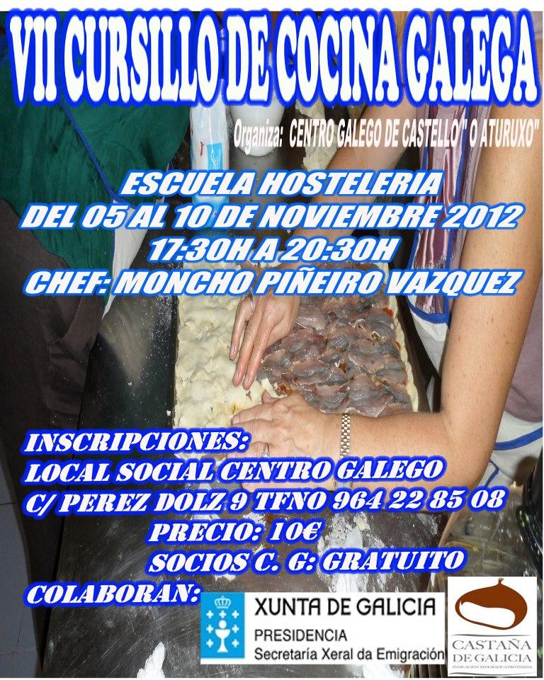 VII curso de cocina gallega en Castellón VII curso de cocina gallega en Castellón