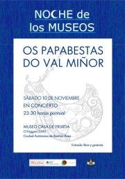 Os Papabestas do Val Miñor en la Noche de los Museos Os Papabestas do Val Miñor en la Noche de los Museos
