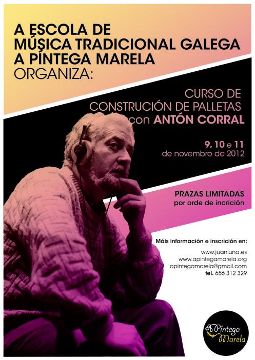 Curso de construcción de palletas con Antón Corral, en Madrid Curso de construcción de palletas con Antón Corral, en Madrid