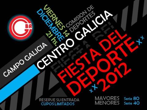 Festa do deporte 2012 do Centro Galicia de Bos Aires