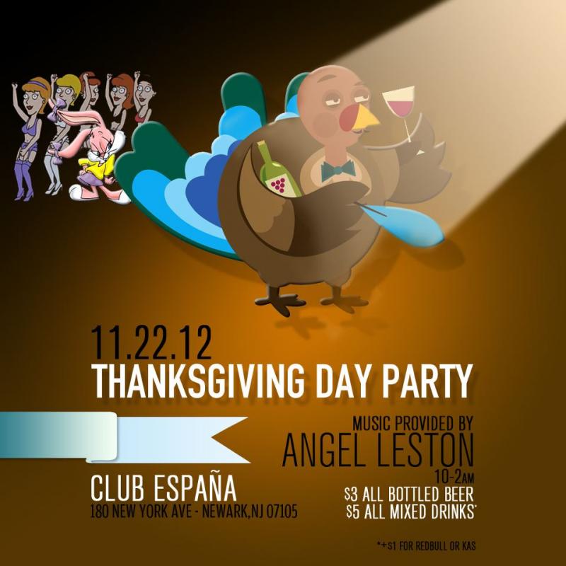 Festa de Acción de Grazas - Thanksgiving Day Party, en Newark Festa de Acción de Grazas - Thanksgiving Day Party, en Newark