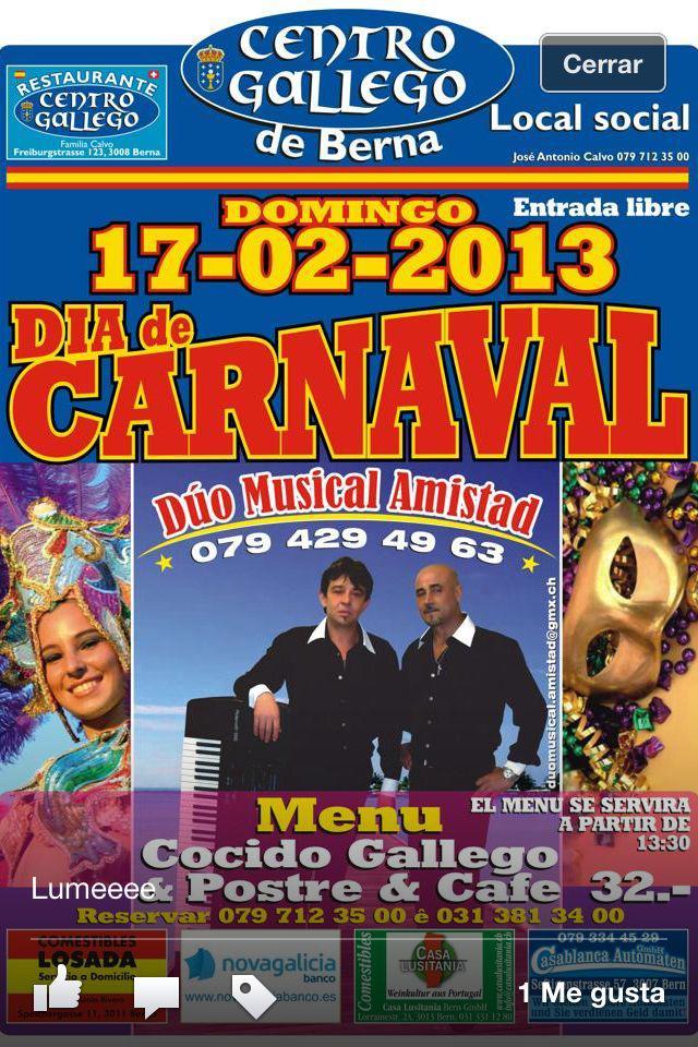 Día del Carnaval en Berna
