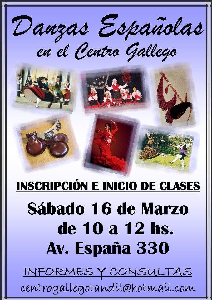 Clases de danza en el Centro Gallego de Tandil Clases de danza en el Centro Gallego de Tandil