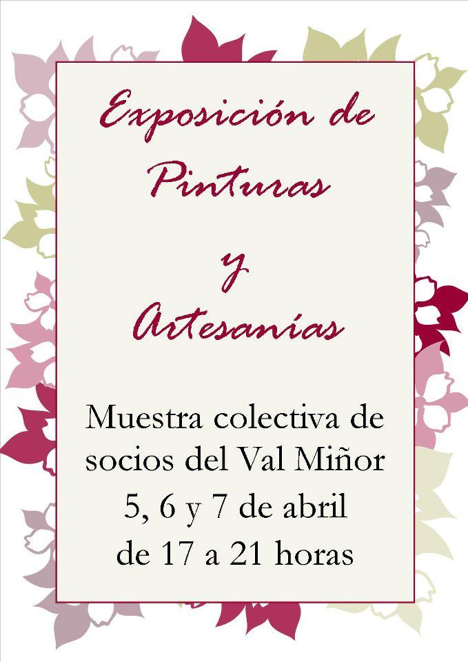 Exposición de pinturas e artesanías no Val Miñor de Bos Aires Exposición de pinturas e artesanías no Val Miñor de Bos Aires