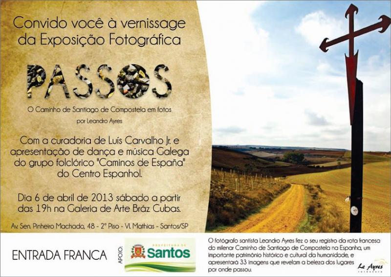 Inauguración da exposición fotográfica "Passos. O Caminho de Santiago de Compost