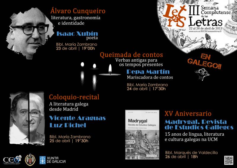 III Semana Complutense das Letras en Galego!!!