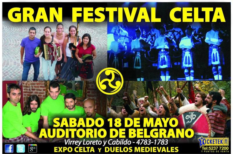 Gran Festival Celta en Belgrano Gran Festival Celta en Belgrano