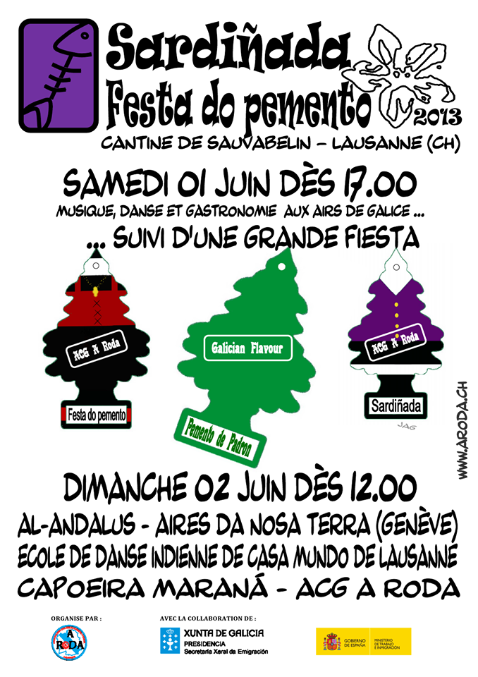 Sardiñada & Festa do Pemento 2013 en Lausanne