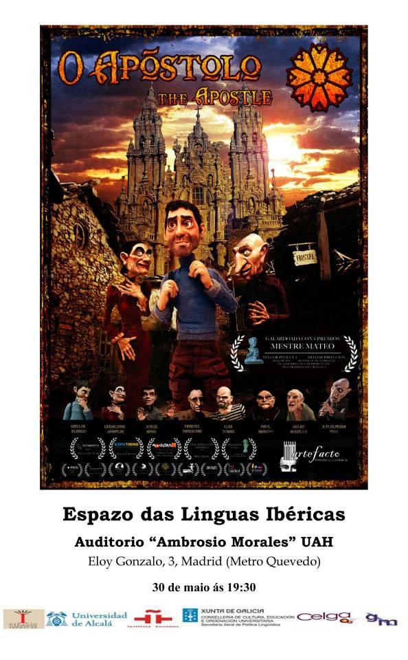 Proyección de "O Apóstolo", en Madrid