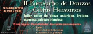II Encuentro de Danzas Celtas Hermanas, en Barcelona II Encuentro de Danzas Celtas Hermanas, en Barcelona