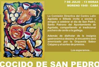 Cocido de San Pedro, no Centro Lalín, Agolada e Silleda de Bos Aires Cocido de San Pedro, no Centro Lalín, Agolada e Silleda de Bos Aires