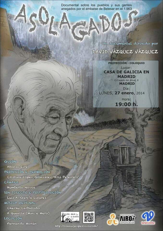 Proxección-coloquio do documental "Asolagados", en Madrid Proxección-coloquio do documental "Asolagados", en Madrid