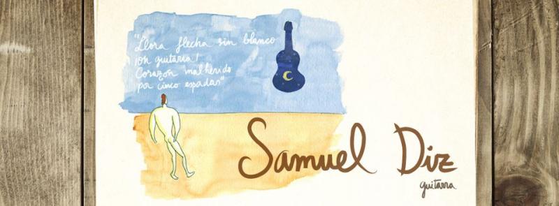 Concerto de guitarra clásica galega, de Samuel Diz, en Madrid