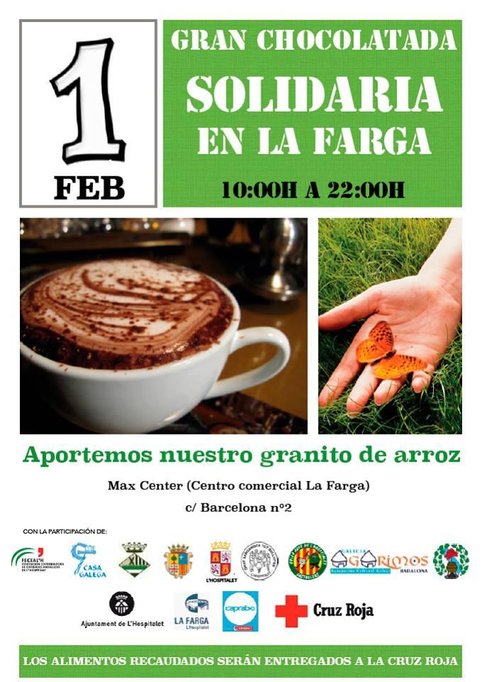 Gran Chocolatada solidaria en L'Hospitalet Gran Chocolatada solidaria en L'Hospitalet