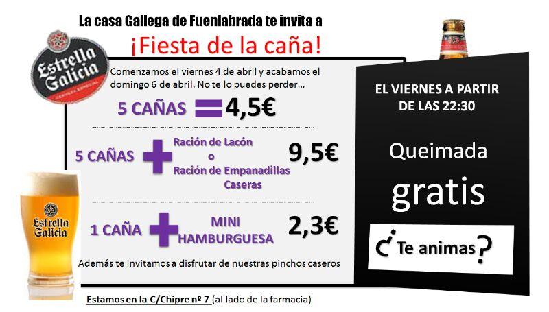 Festa da caña da Casa Galega de Fuenlabrada Festa da caña da Casa Galega de Fuenlabrada