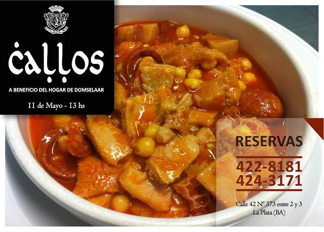 Callos no Centro Gallego de La Plata a beneficio do Hogar Gallego para Ancianos de Domselaar