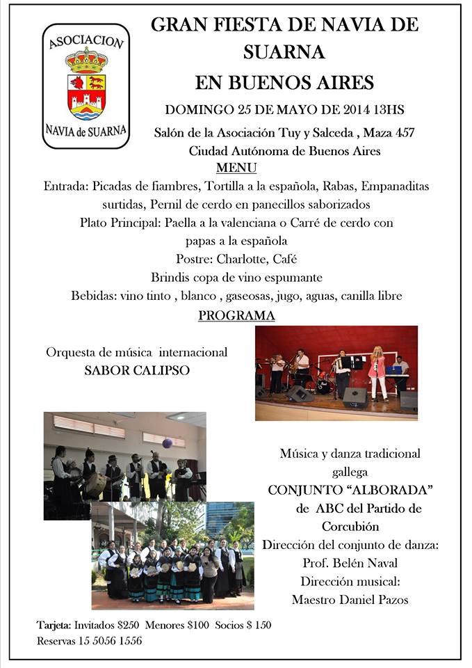 Gran Festa 2014 de Navia de Suarna en Bos Aires