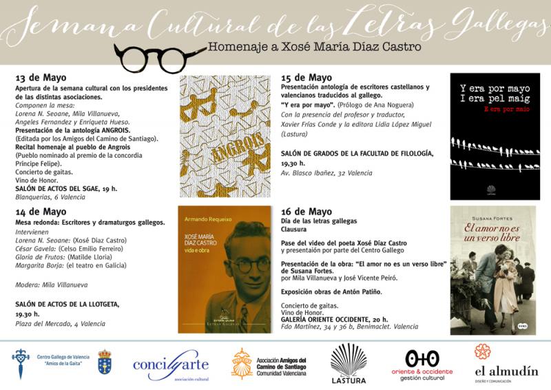 Día das Letras Galegas 2014 en Valencia