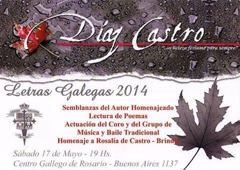 Día das Letras Galegas 2014 en Rosario