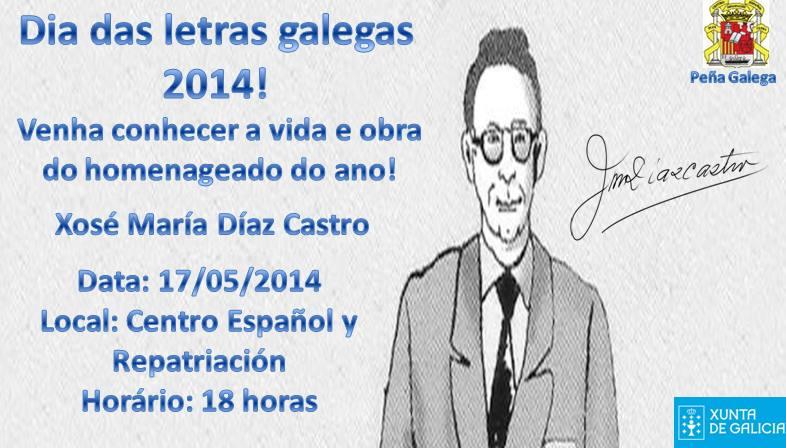 Día das Letras Galegas 2014 en Santos