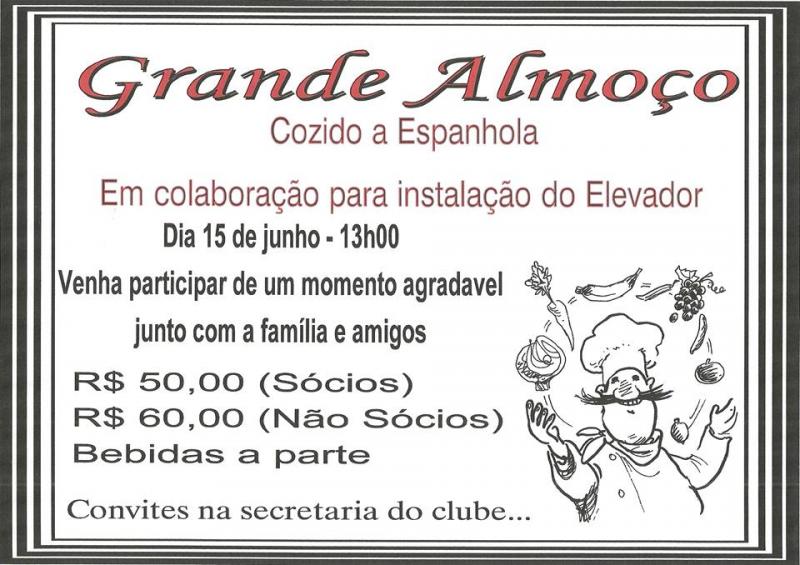 Gran Xantar - Cocido á española, no Centro Espanhol de Santos