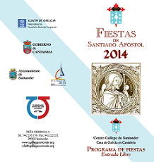 Festas do Santiago Apóstolo 2014 en Santander