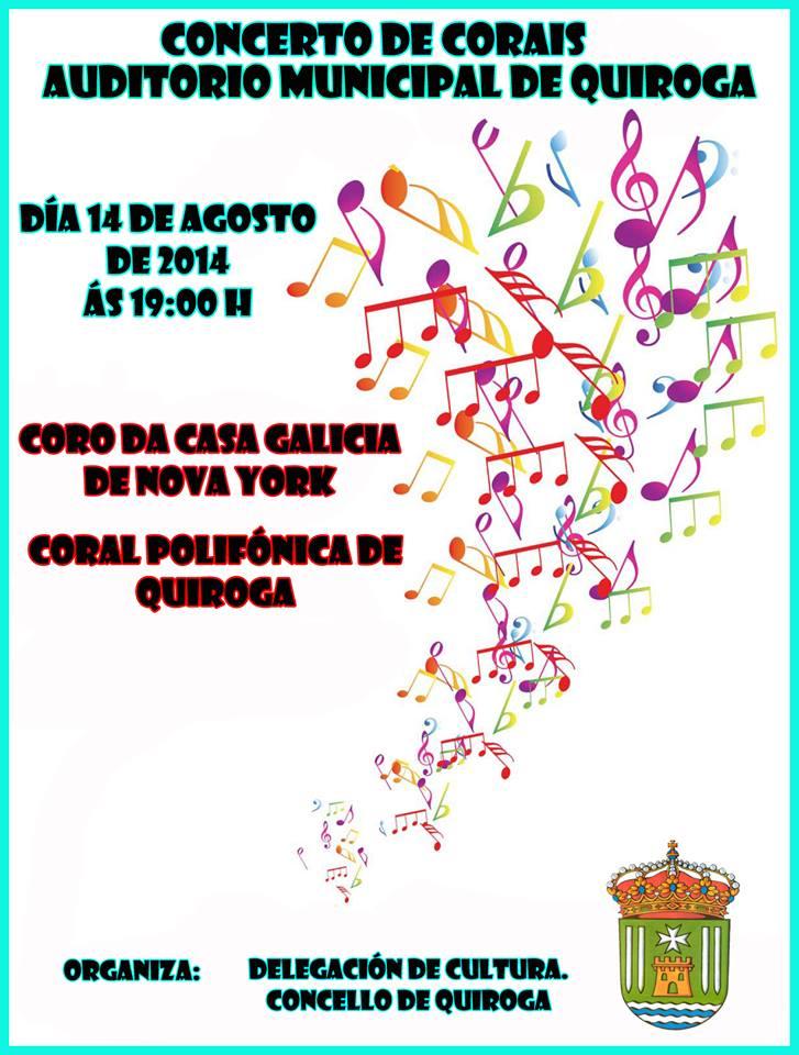 Concerto de Corais en Quiroga Concerto de Corais en Quiroga