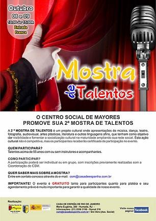 IIª Mostra de Talentos, do Centro Social de Maiores da Casa de Espanha de Río de Xaneiro