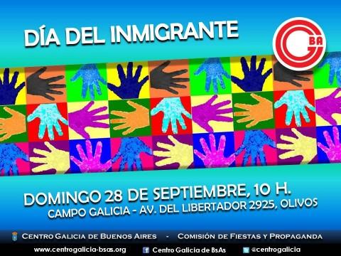 Día do/a Inmigrante 2014 no Centro Galicia de Bos Aires