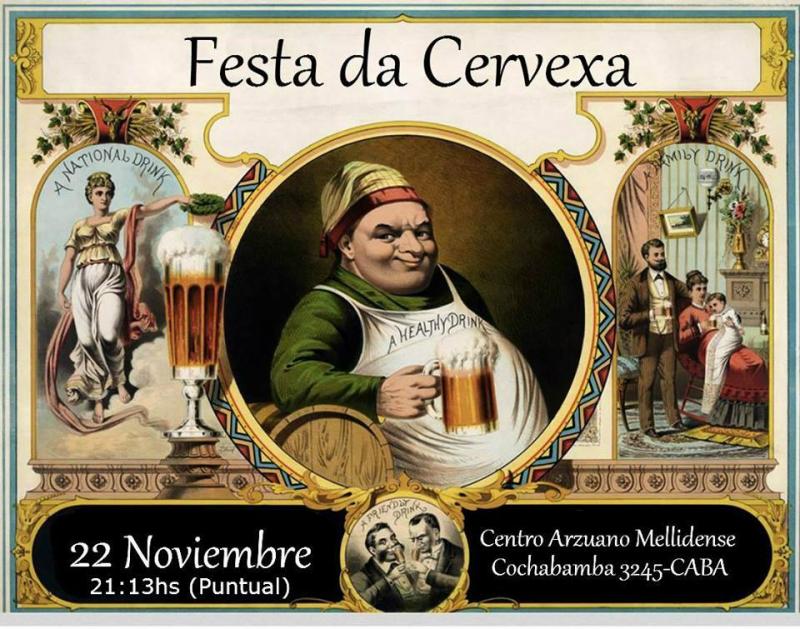 3ª Festa da Cervexa no Centro Arzuano Mellidense de Bos Aires