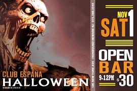 Festa de Halloween 2014 no Club España de Newark Festa de Halloween 2014 no Club España de Newark