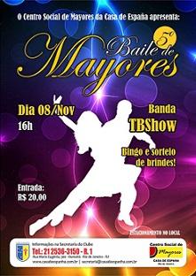 5º Baile de Mayores en la Casa de Espanha de Río de Janeiro 5º Baile de Mayores en la Casa de Espanha de Río de Janeiro