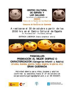 Samaín & 1º Concurso de Conxuros da Queimada do Lar Gallego de Chile
