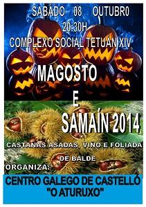Magosto y Samaín 2014 en el Centro Galego de Castellón