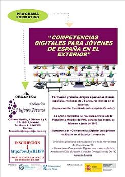 Curso on-line 'Competencias Digitales para Jóvenes de España en el Exterior'