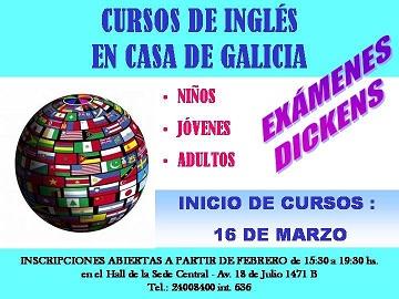 Cursos 2015 de inglés da Casa de Galicia de Montevideo