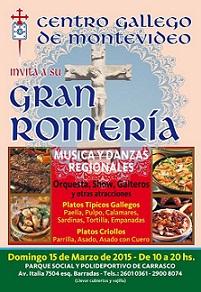 Gran Romaría Galega 2015 do Centro Gallego de Montevideo