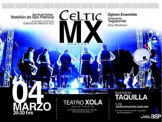 Celtic MX Concert, en México