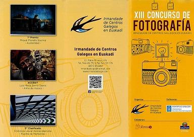 XIII Concurso de fotografía da Irmandade de Centros Galegos en Euskadi