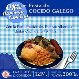 Festa do cocido galego, en Maracaibo