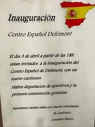 Inauguración da cantina do Centro Español de Delémont