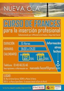 Curso de francés para a inserción profesional, en París