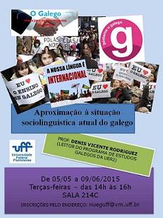 Curso de extensión 'Aproximación á situación sociolingüística actual do galego', na Universidade Federal Fluminense (UFF)