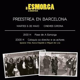 Preestrea de 'A Esmorga', en Barcelona Preestrea de 'A Esmorga', en Barcelona
