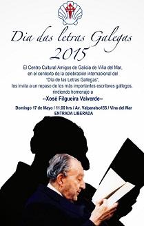 Día das Letras Galegas 2015 en Viña del Mar Día das Letras Galegas 2015 en Viña del Mar