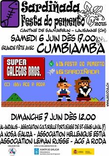 Sardiñada & Festa do Pemento 2015 en Lausanne