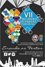 VII Encontro de Danzas Folklóricas 'Eirando as Festas', en Caracas